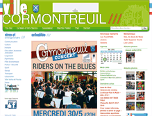 Tablet Screenshot of cormontreuil.fr