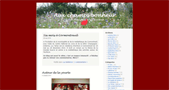 Desktop Screenshot of blog.cormontreuil.fr